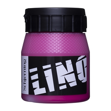 Linoleumstryckfärg 250 ml - Pink