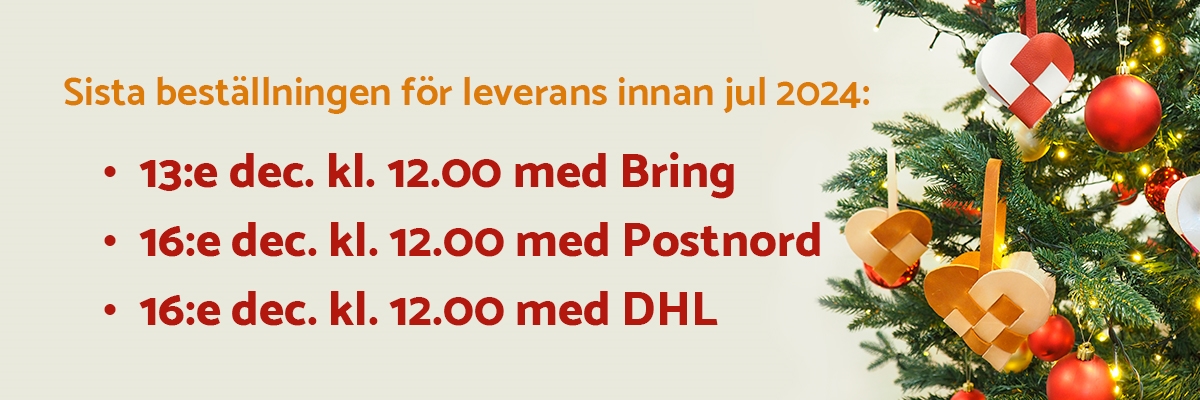 För leverans innan jul